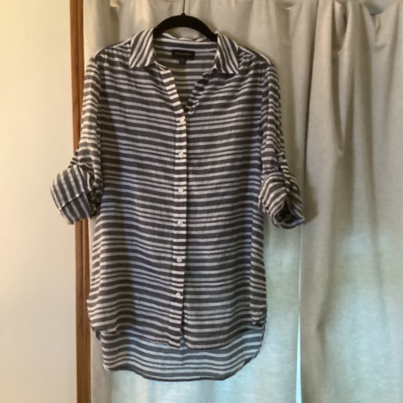 Lord & Taylor Tops - Lord & Taylor sheer cotton shirt